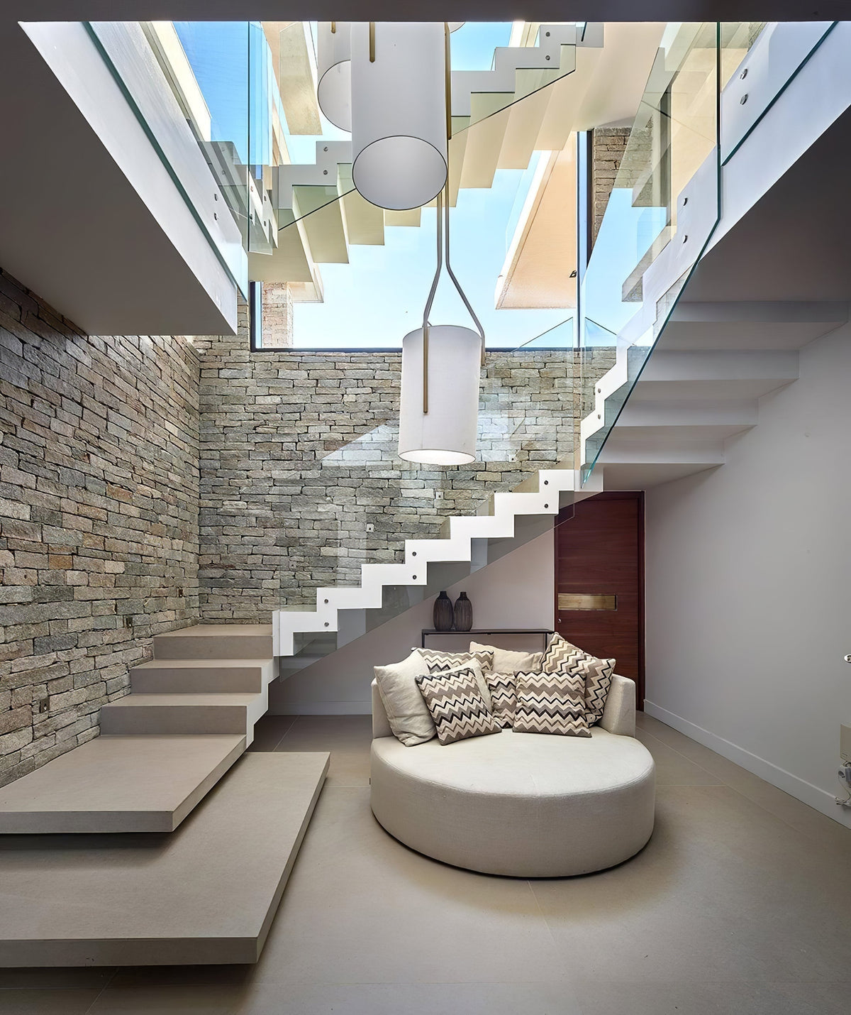 Cex Kronleuchter LED 3-Lights Messing modern