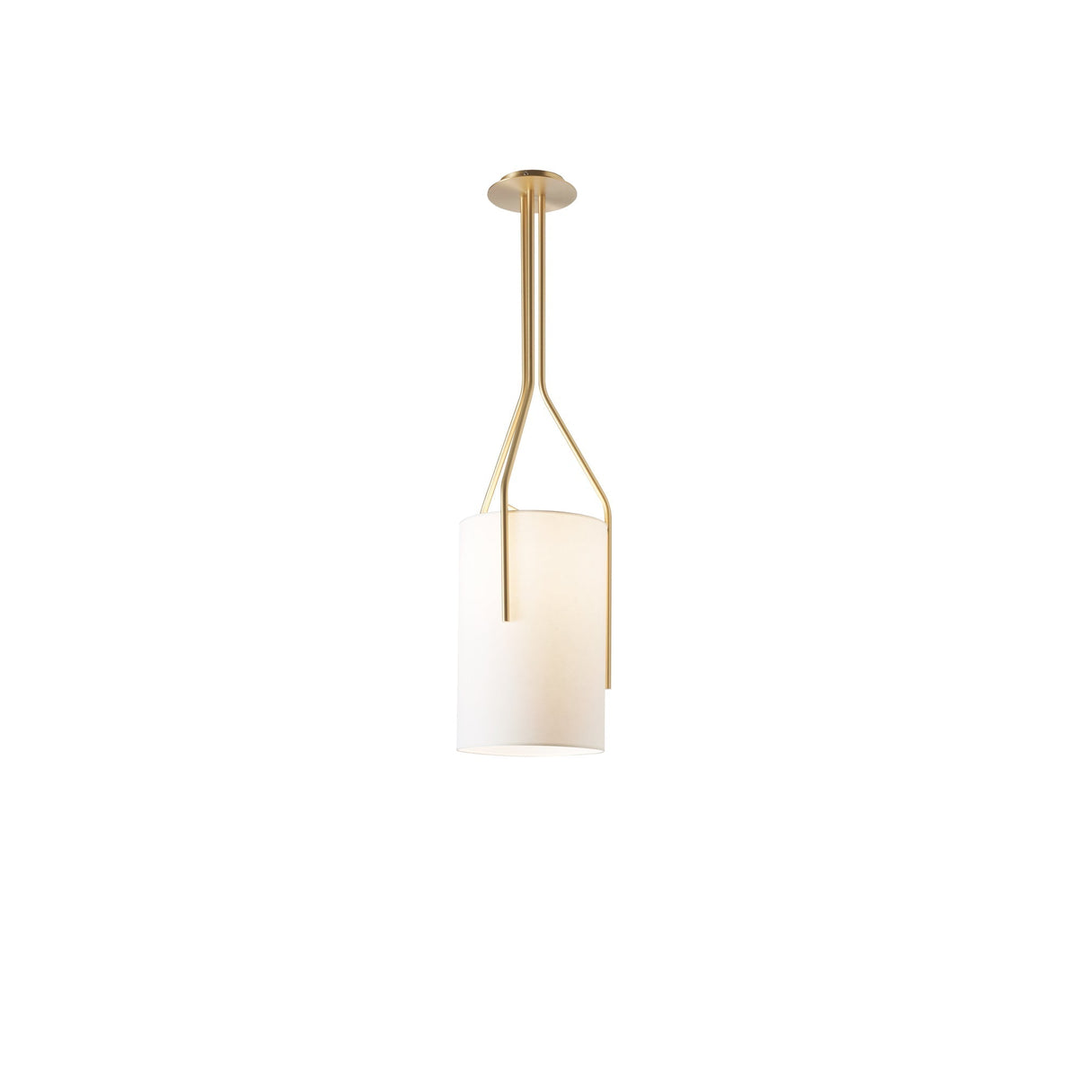 Cex Kronleuchter LED 3-Lights Messing modern