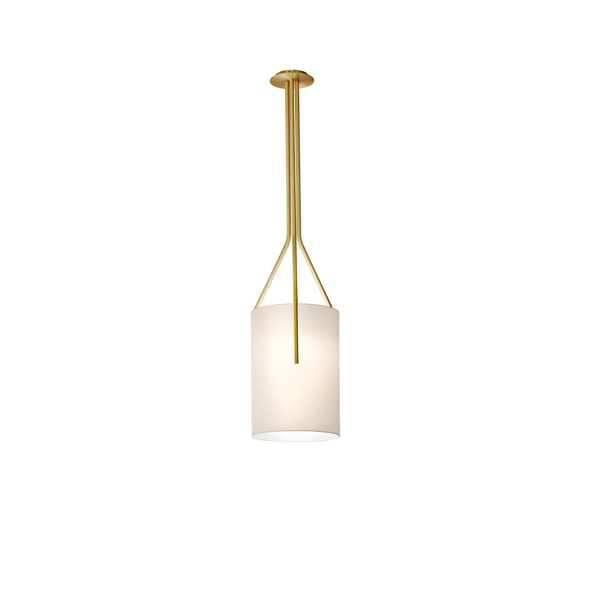 Cex Kronleuchter LED 3-Lights Messing modern
