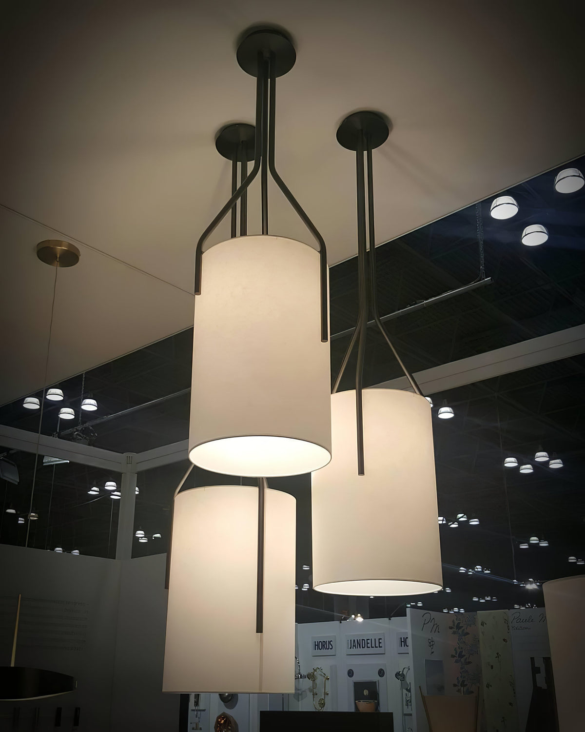 Cex Kronleuchter LED 3-Lights Messing modern