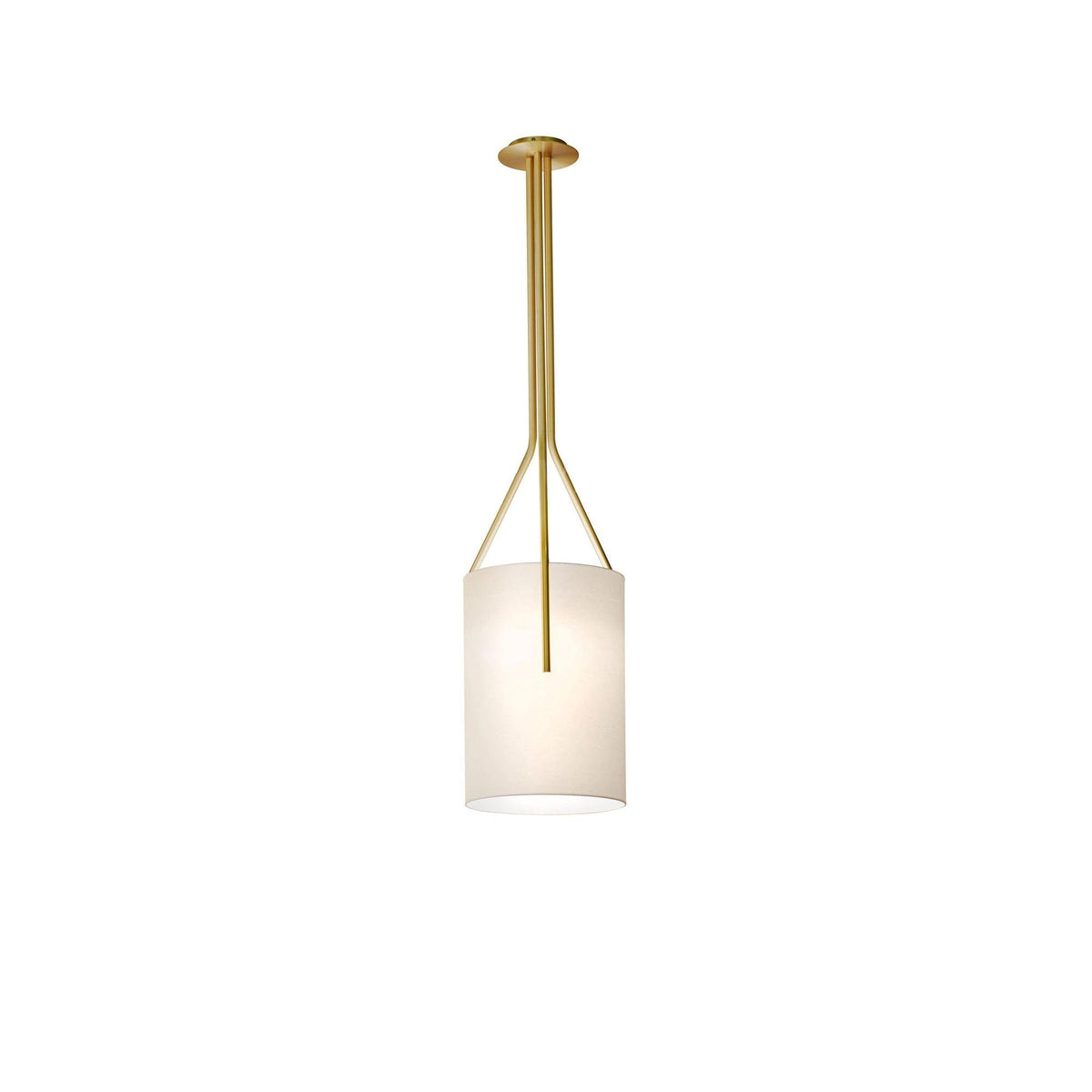 Cex Kronleuchter LED 3-Lights Messing modern