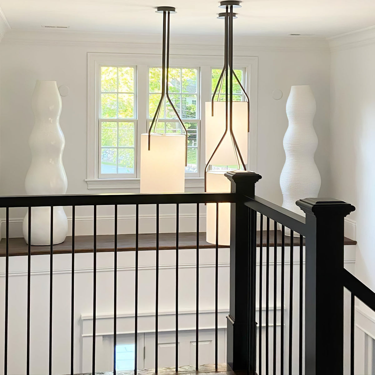 Cex Kronleuchter LED 3-Lights Messing modern