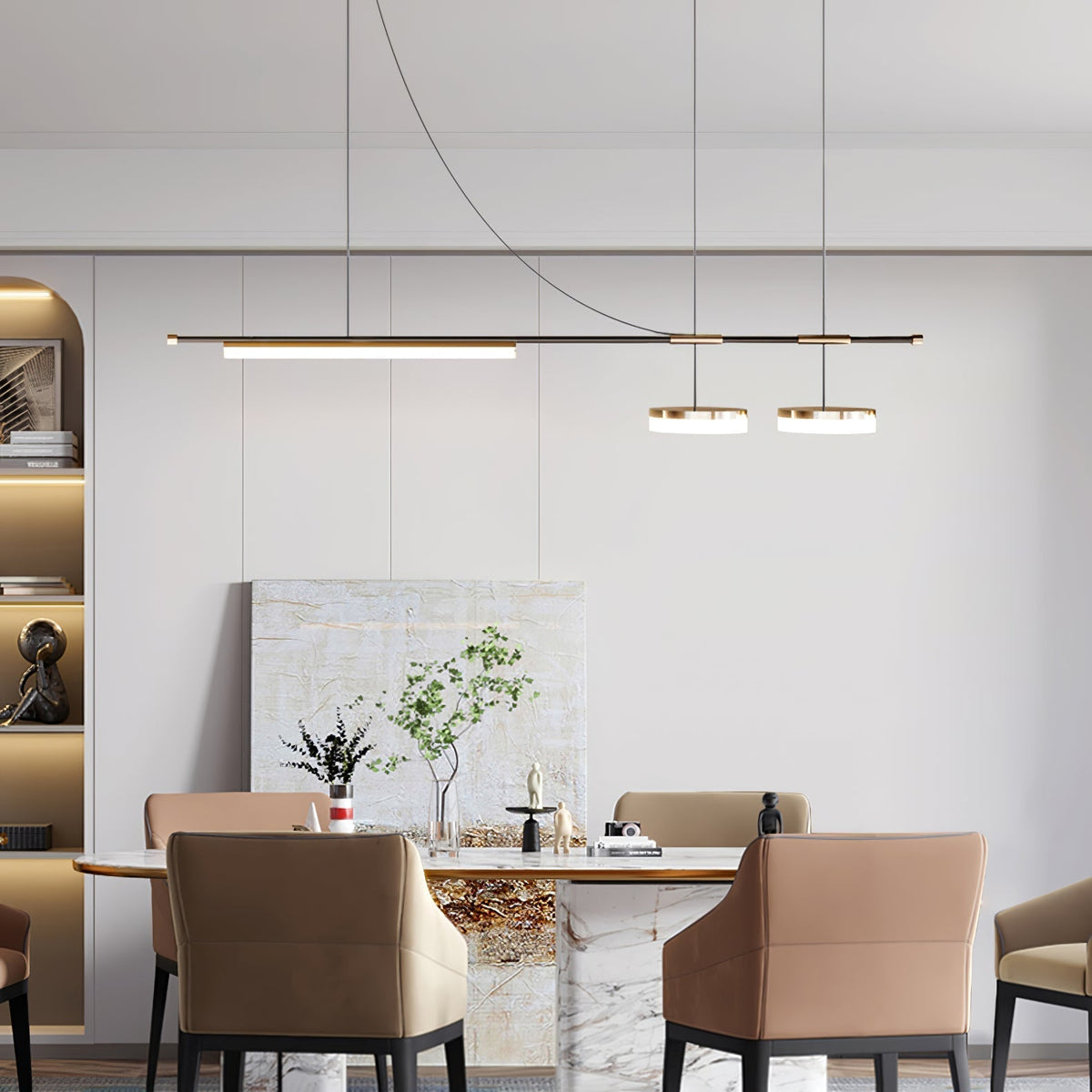 Avenanine lineare moderne Pendelleuchte &