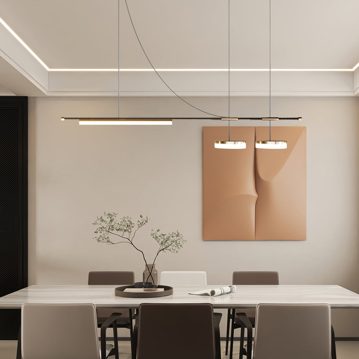 Avenanine lineare moderne Pendelleuchte &