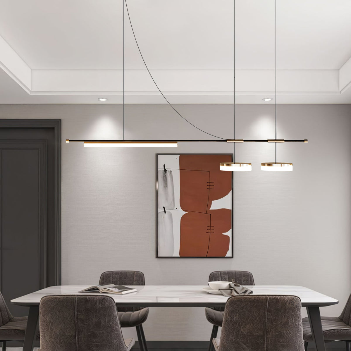 Avenanine lineare moderne Pendelleuchte &