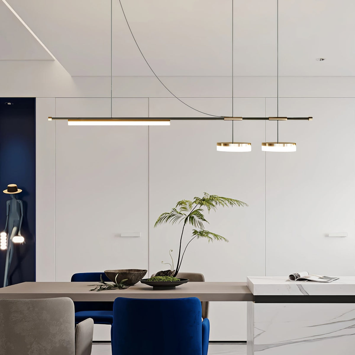 Avenanine lineare moderne Pendelleuchte &