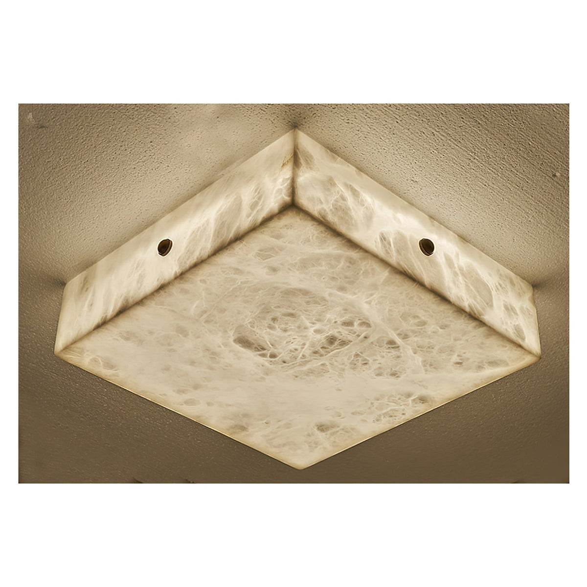 Rauduvys zeitgenössische minimalistische Alabaster-Deckenleuchte