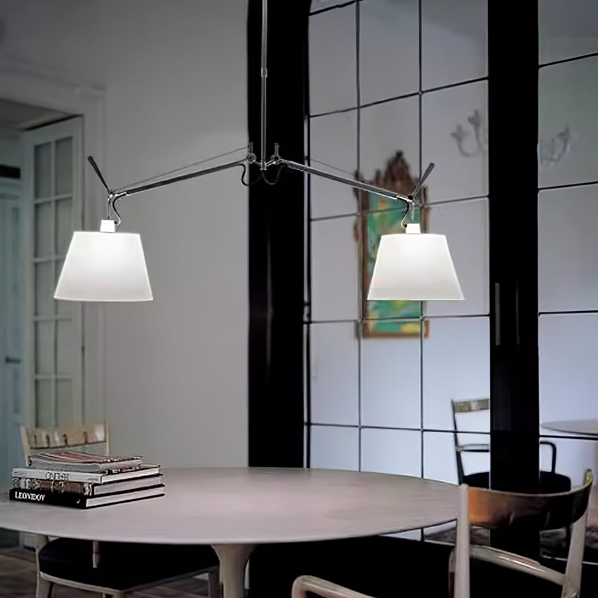 Evmirion Premium Elegance Stoff-Lampenschirm Pendelleuchte
