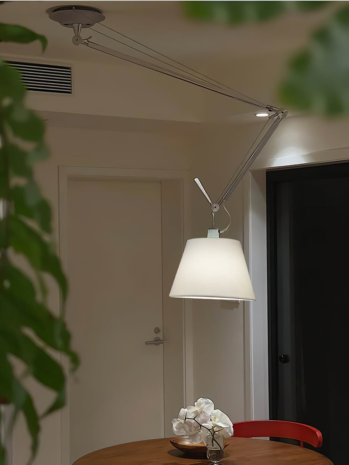 Evmirion Premium Elegance Stoff-Lampenschirm Pendelleuchte
