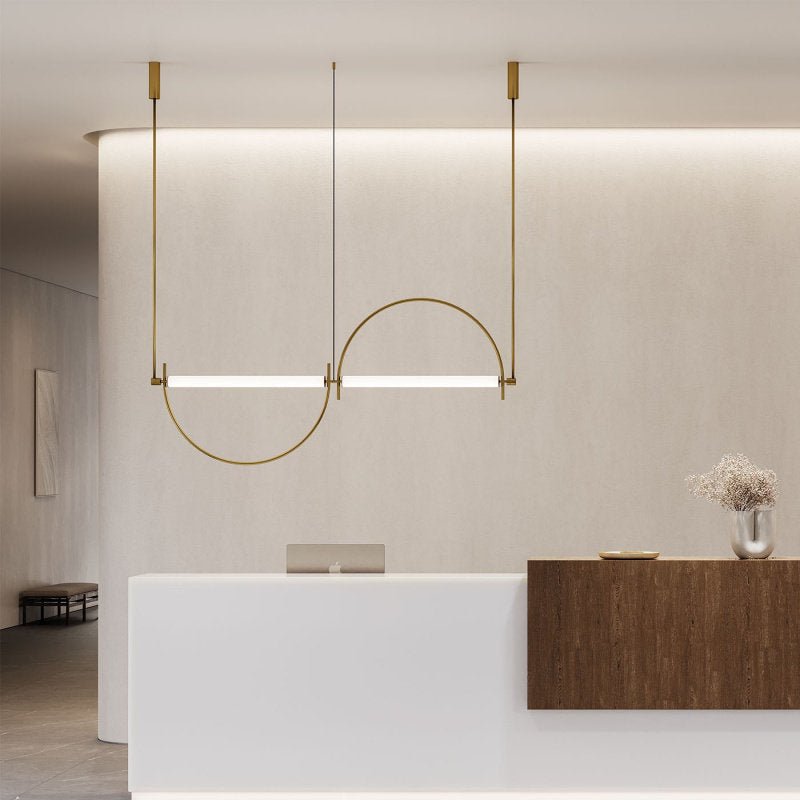 Arched Kronleuchter Linear LED