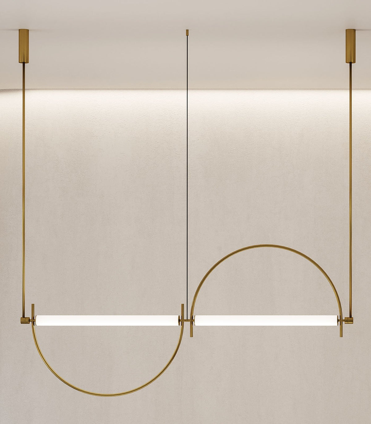 Arched Kronleuchter Linear LED