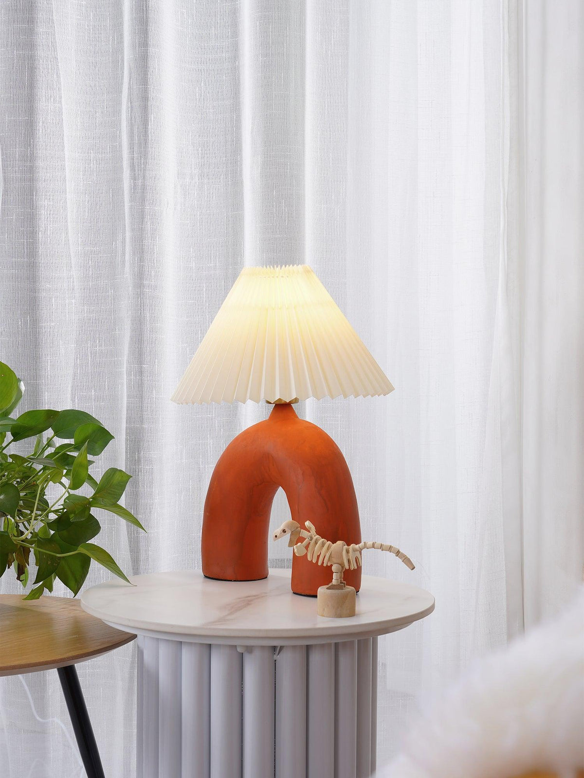 Lumenaya Tischlampe aus Keramik im modernen Stil
