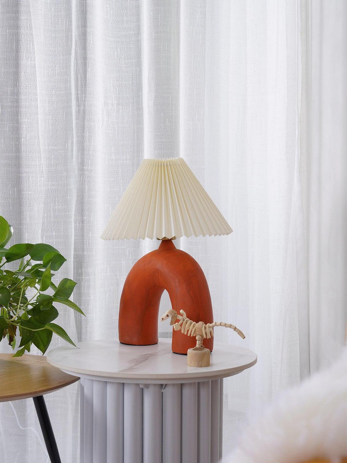 Lumenaya Tischlampe aus Keramik im modernen Stil