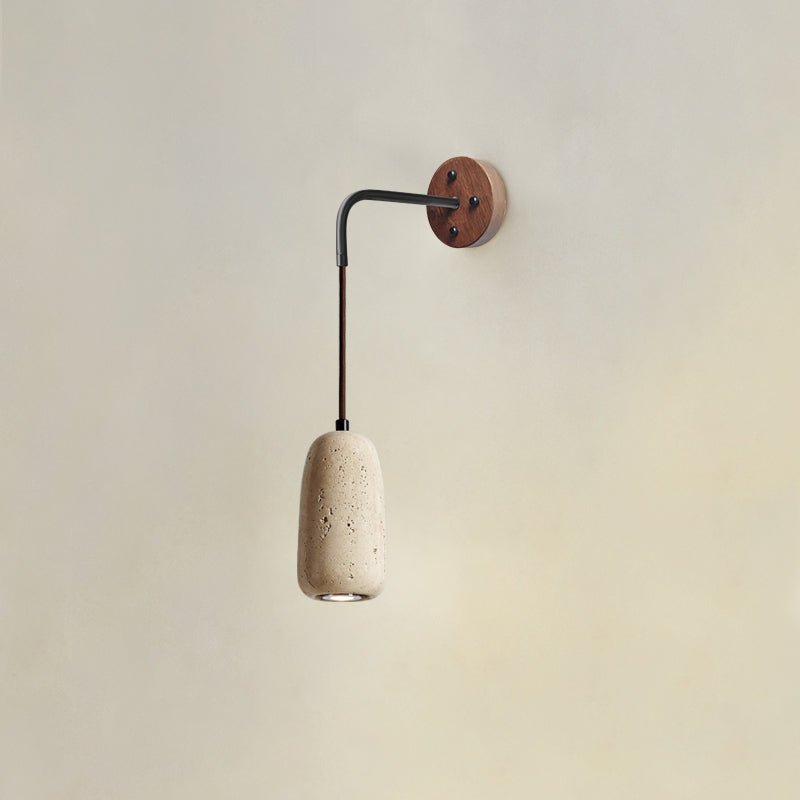 Valenella Travertine Wandleuchte