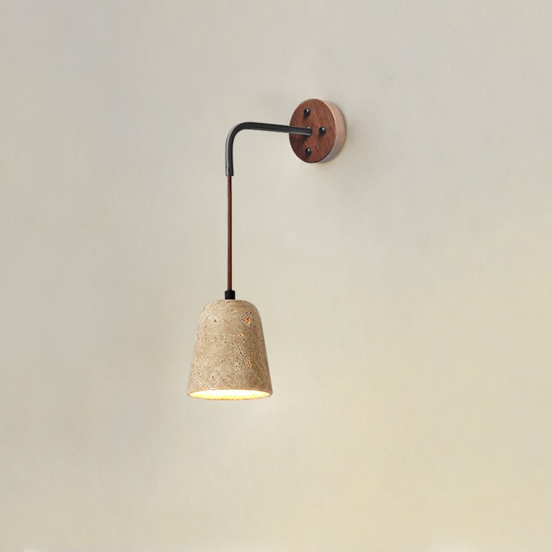Valenella Travertine Wandleuchte