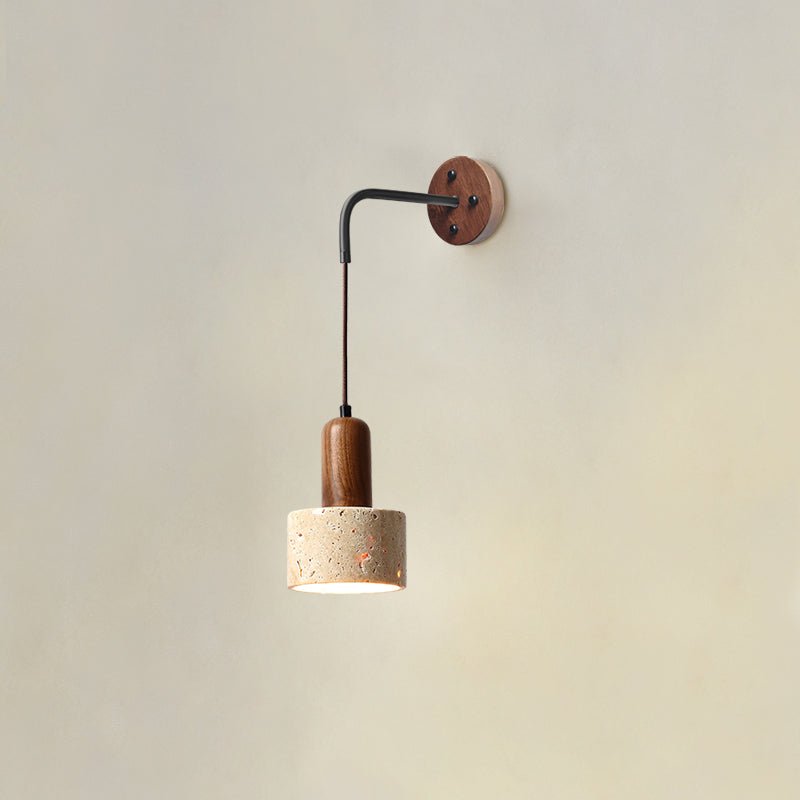 Valenella Travertine Wandleuchte