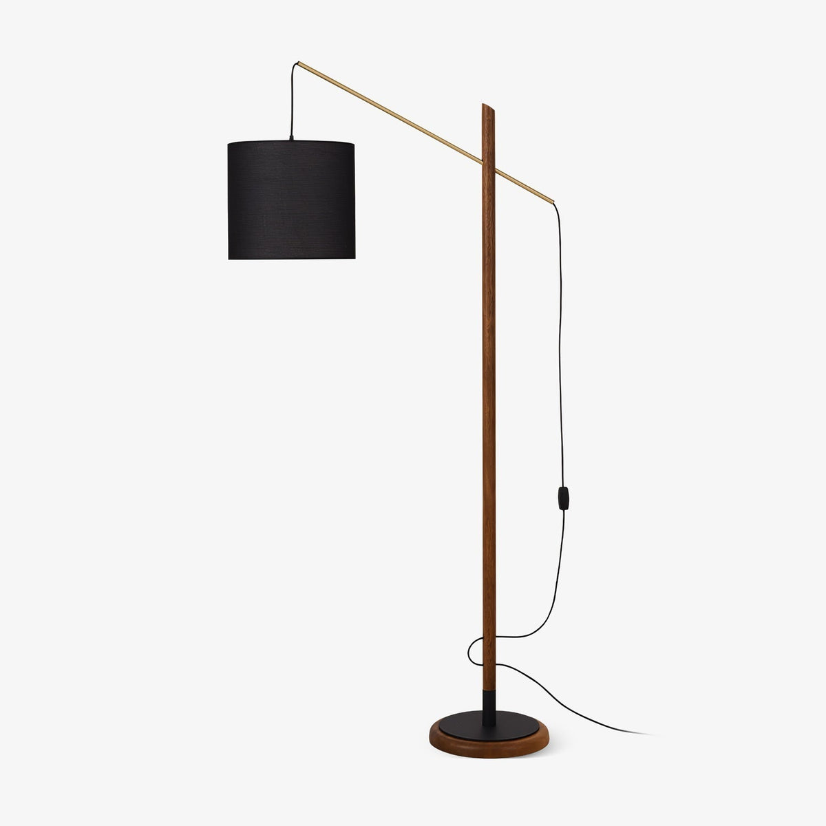 Nyvariol Minimalistische Stehleuchte aus Holz