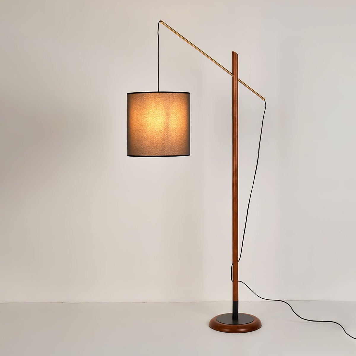 Nyvariol Minimalistische Stehleuchte aus Holz