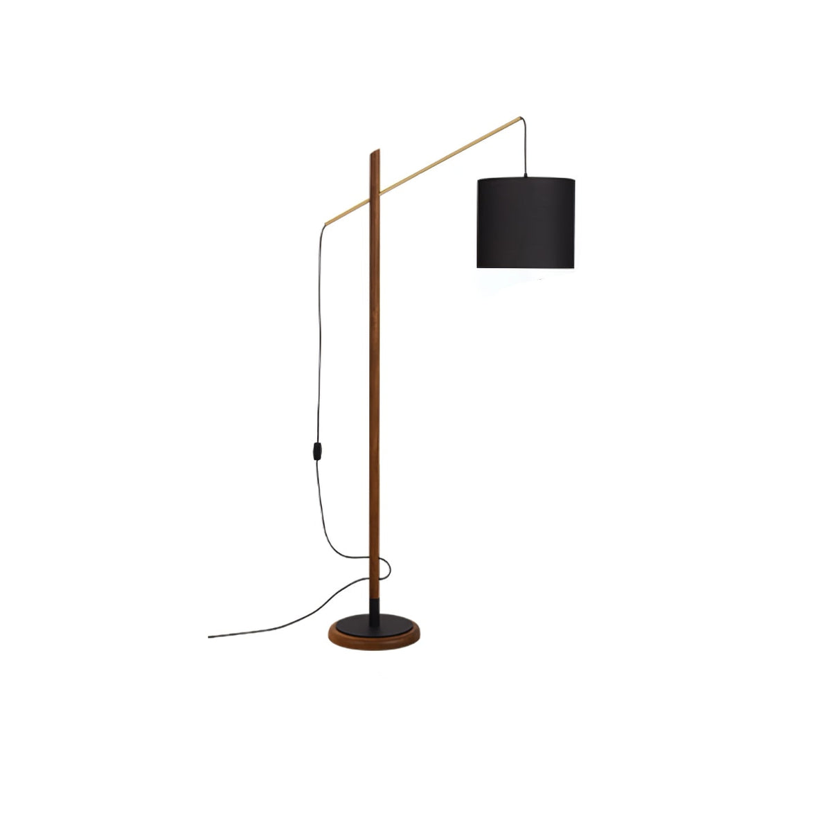 Nyvariol Minimalistische Stehleuchte aus Holz
