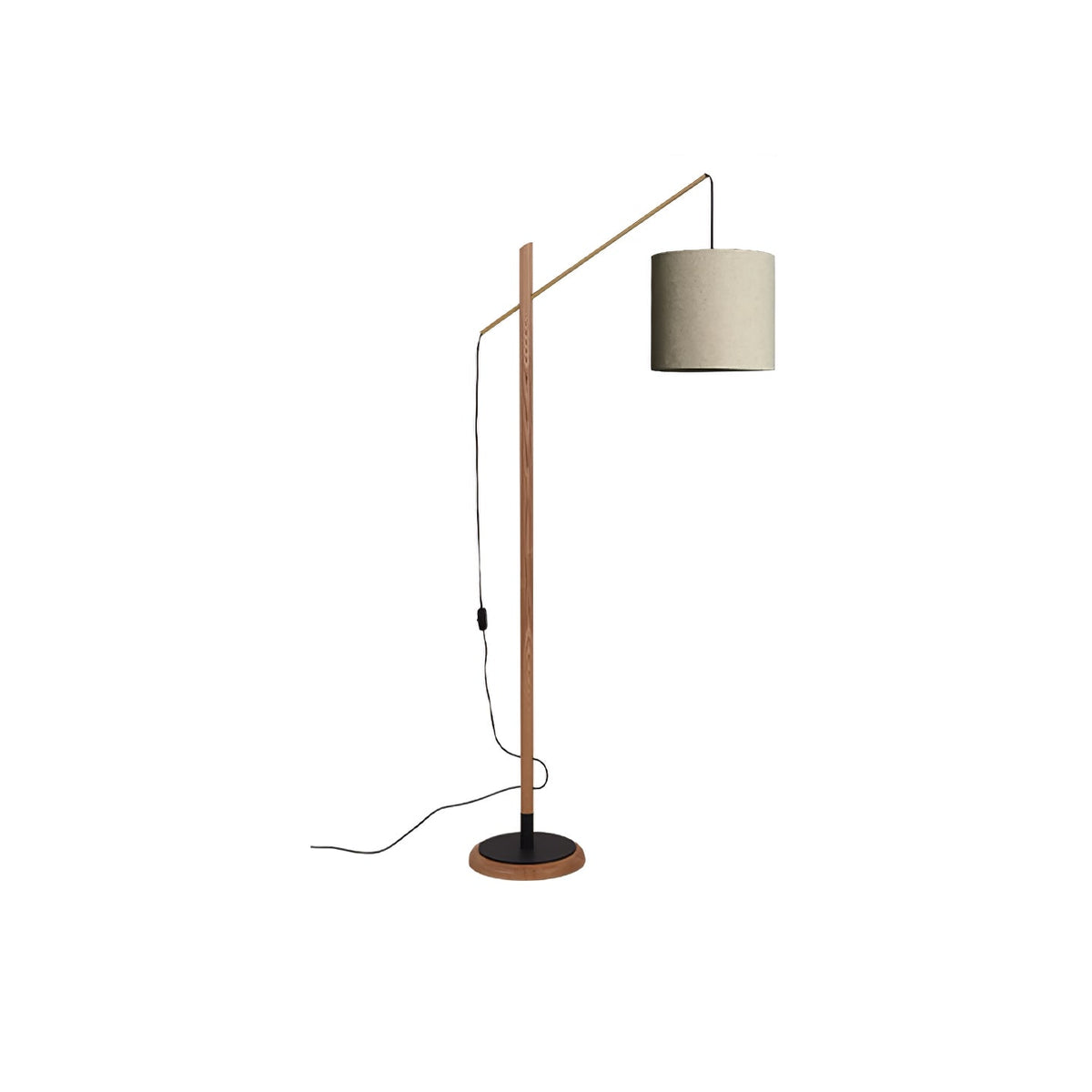 Nyvariol Minimalistische Stehleuchte aus Holz