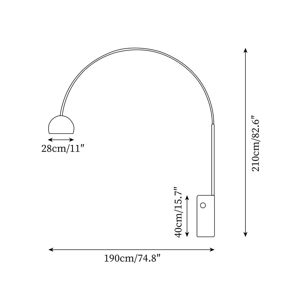 Parabola Stehleuchte