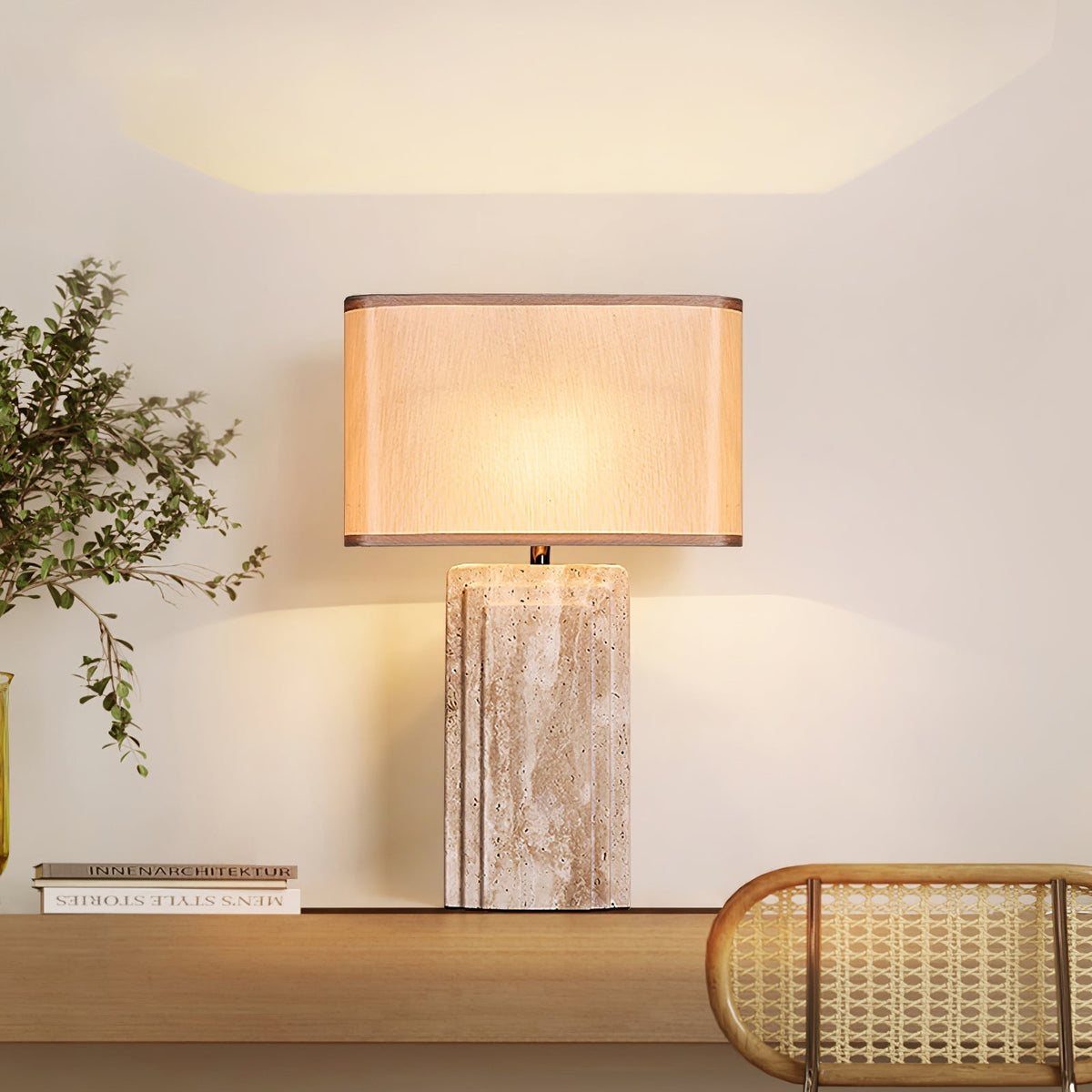 Cocare Travertine Tischleuchte