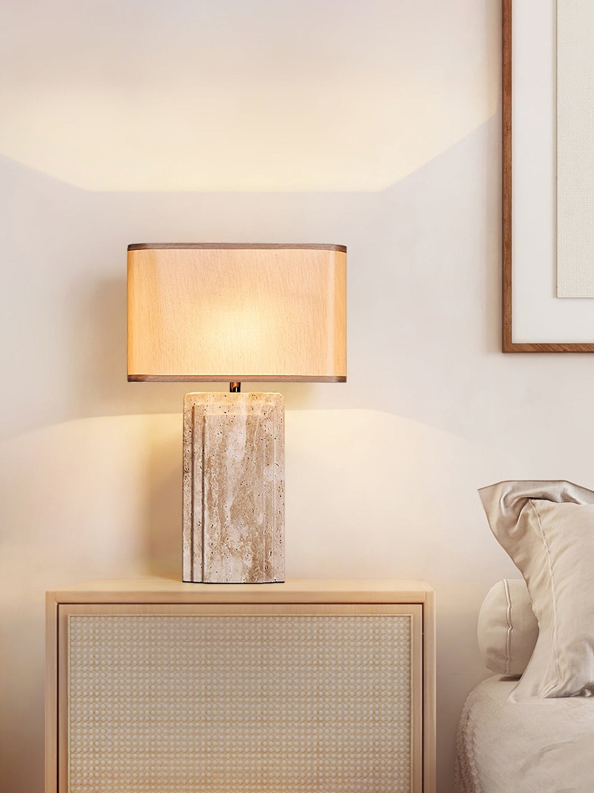 Cocare Travertine Tischleuchte