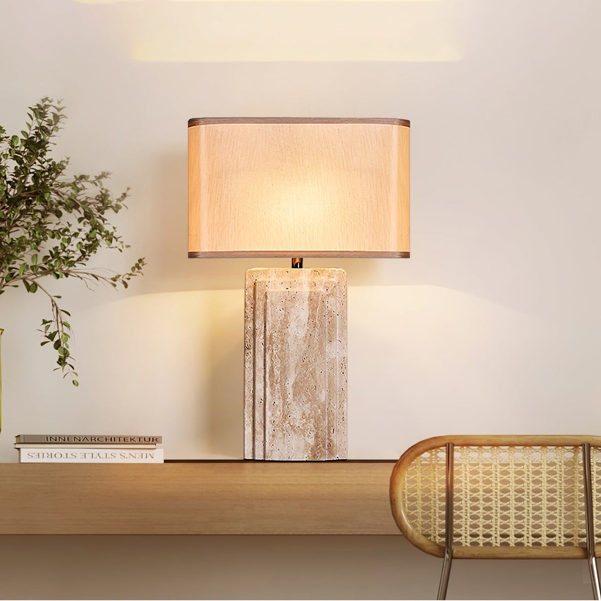 Cocare Travertine Tischleuchte