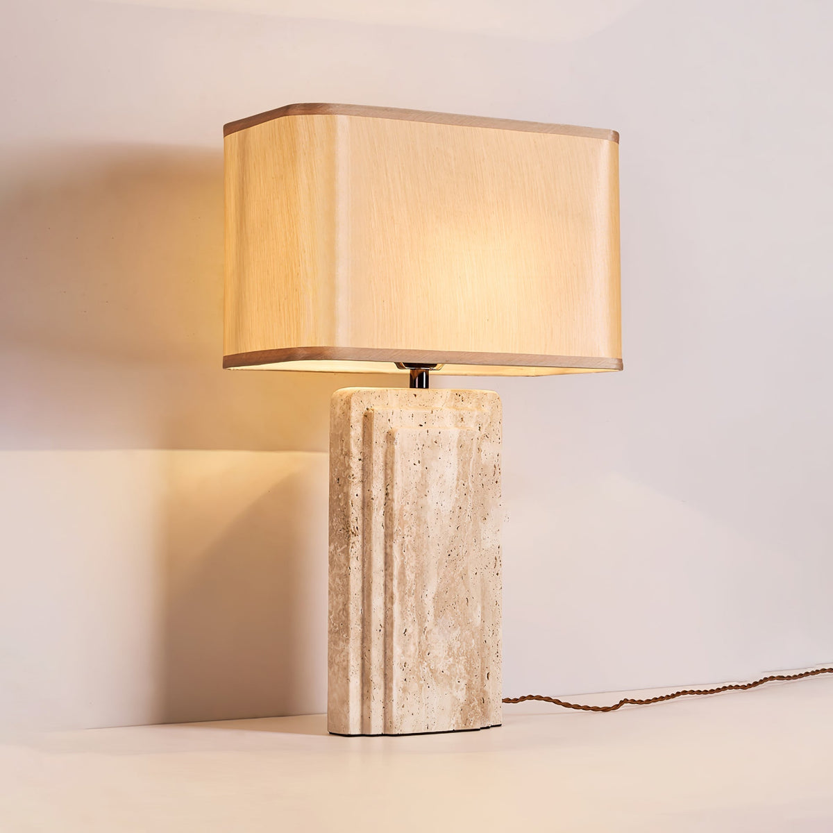 Cocare Travertine Tischleuchte