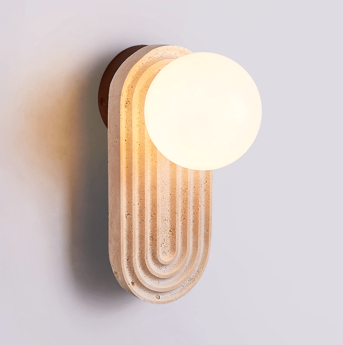 Fuleno Travertine Wandleuchte