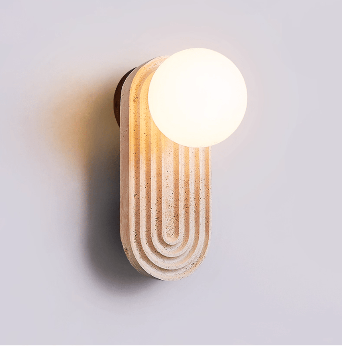 Fuleno Travertine Wandleuchte