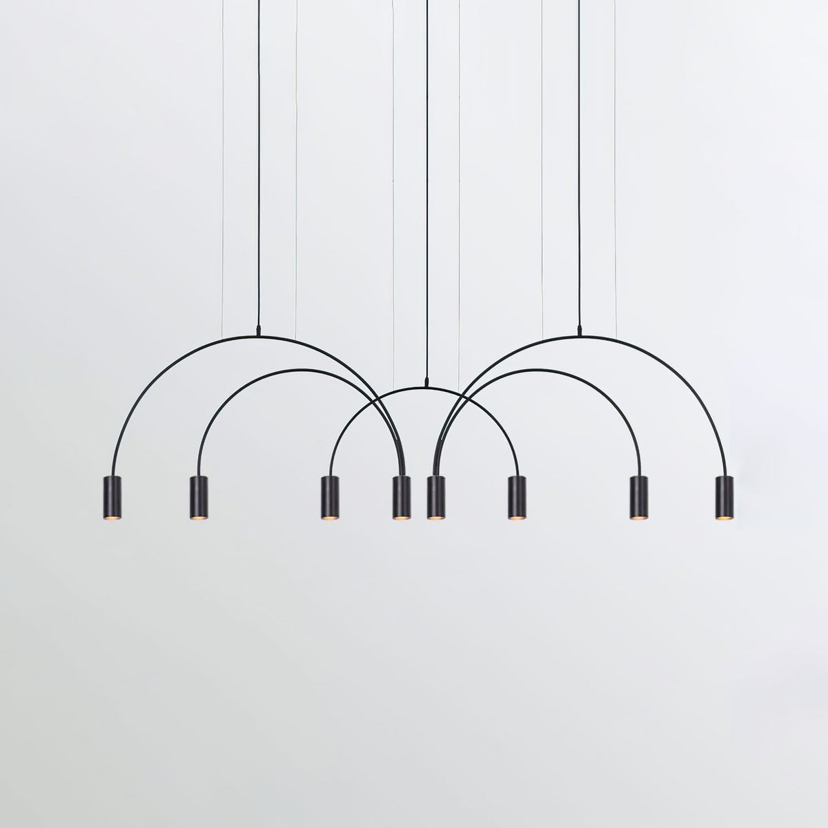 Noriel Pendelleuchte überlappende Zylinder Minimalistisch Esszimmer