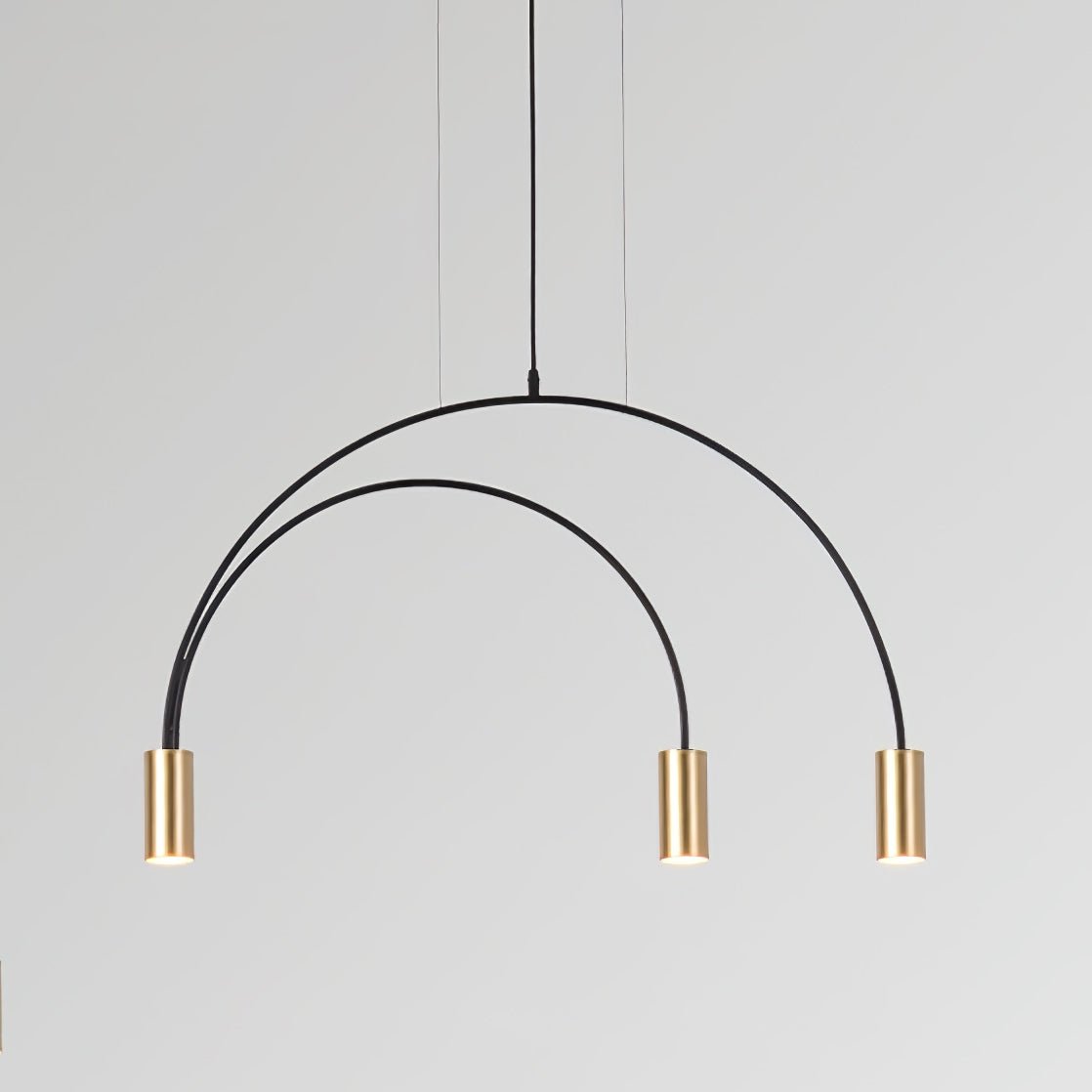 Noriel Pendelleuchte überlappende Zylinder Minimalistisch Esszimmer