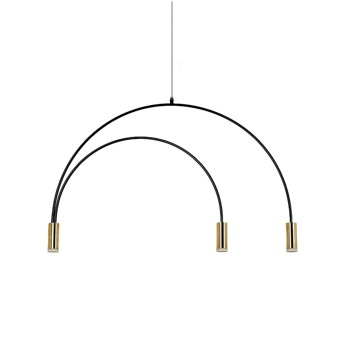 Noriel Pendelleuchte überlappende Zylinder Minimalistisch Esszimmer