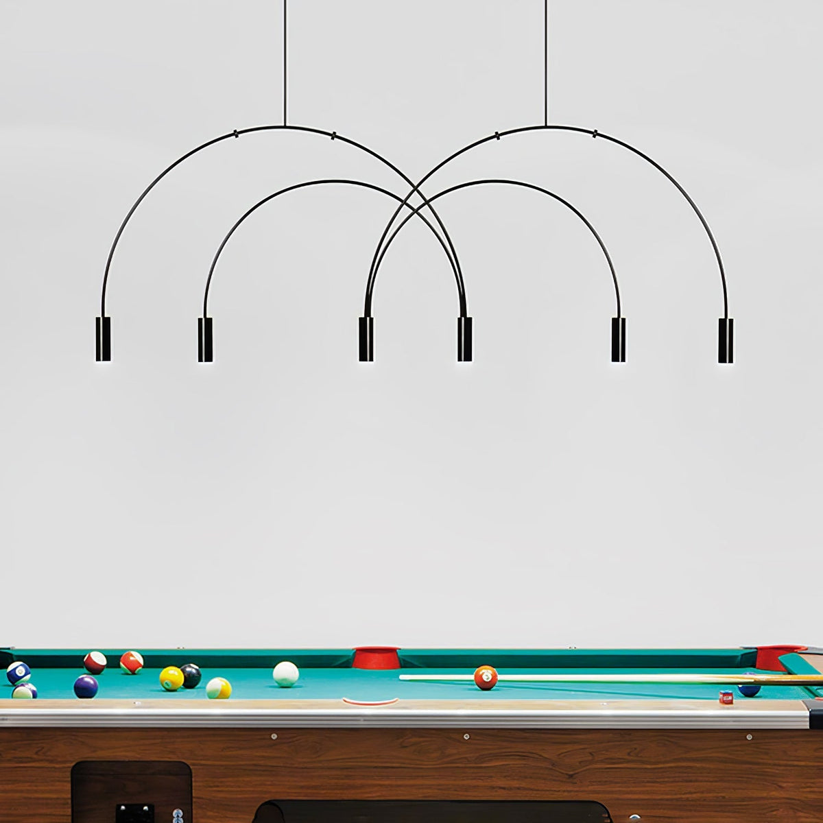 Noriel Pendelleuchte überlappende Zylinder Minimalistisch Esszimmer