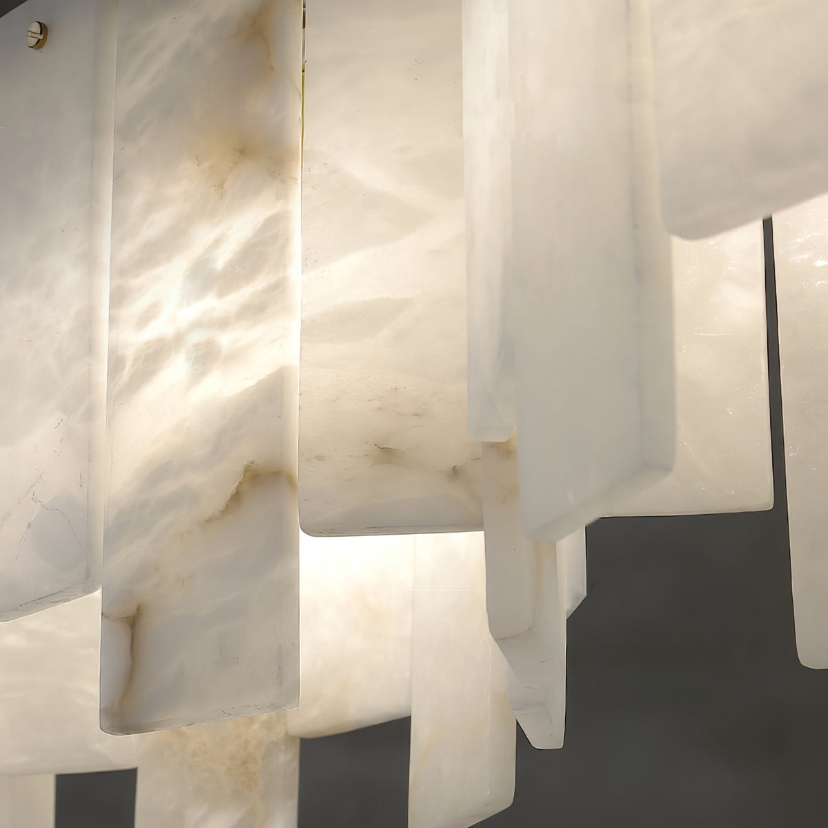Cavelan Cluster Alabaster Pendelleuchte