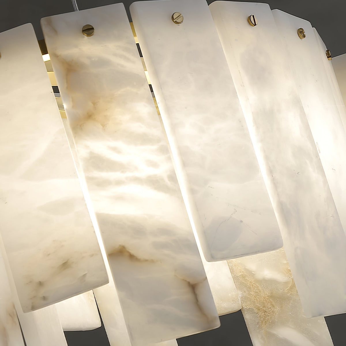 Cavelan Cluster Alabaster Pendelleuchte