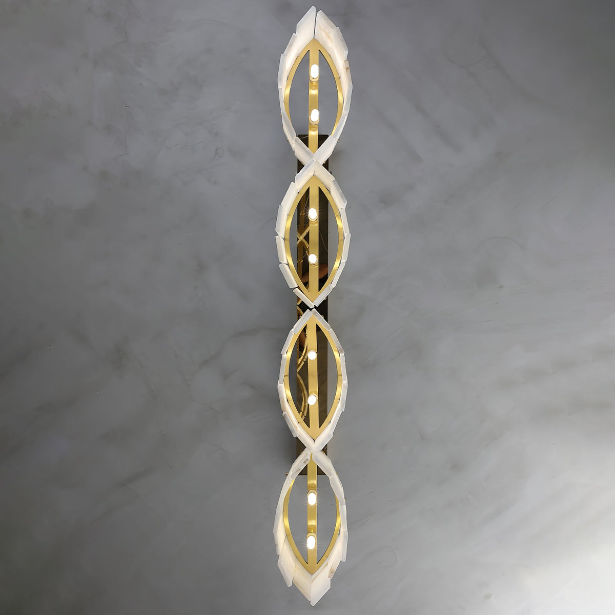 Cavelan Cluster Alabaster Pendelleuchte