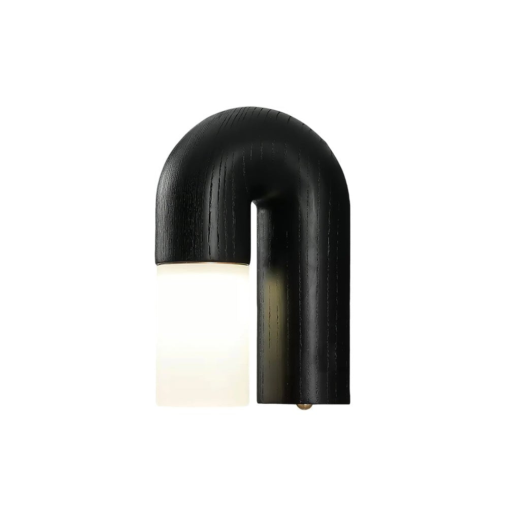 King zeitgenössische minimalistische Wandleuchte aus Holz