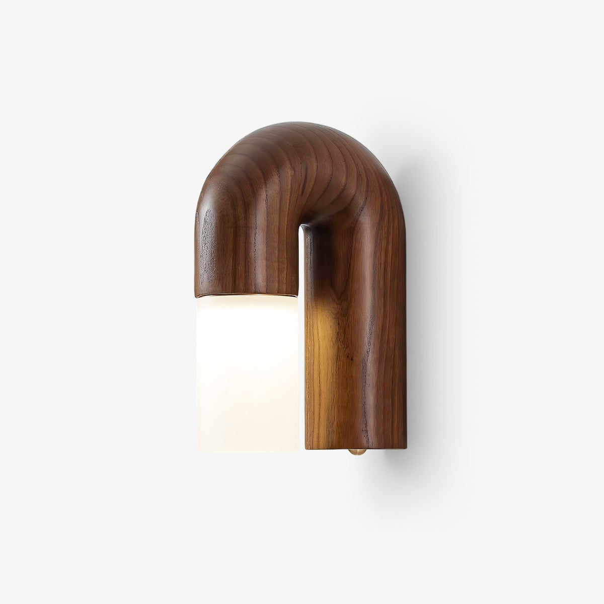 King zeitgenössische minimalistische Wandleuchte aus Holz