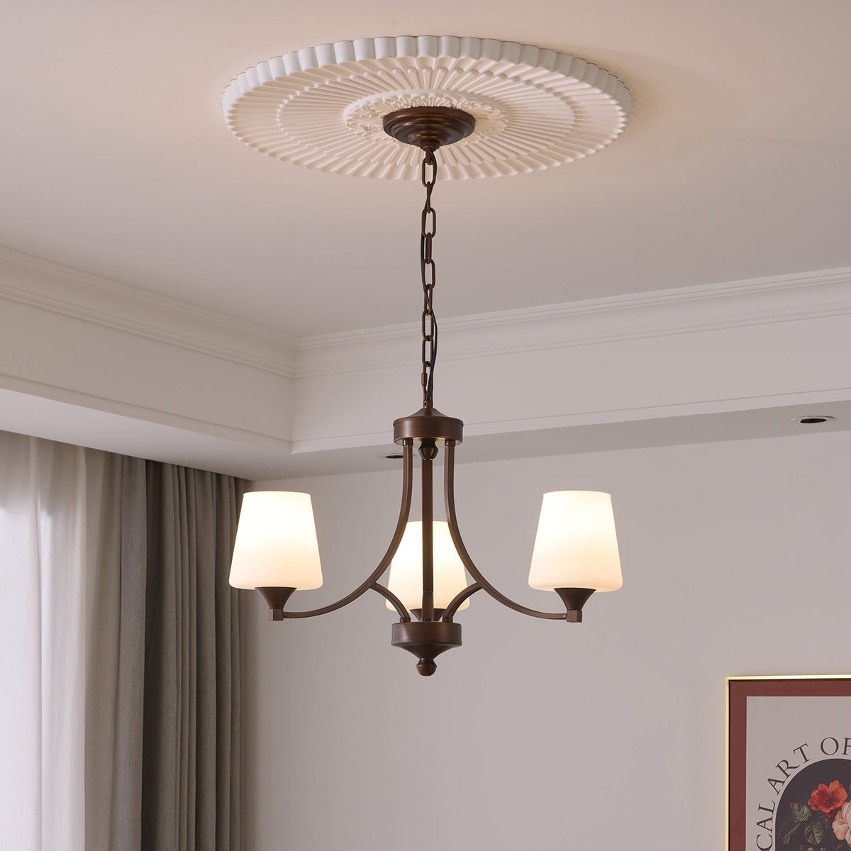 Ardena Elegance Vintage Classic Kronleuchter aus Glas