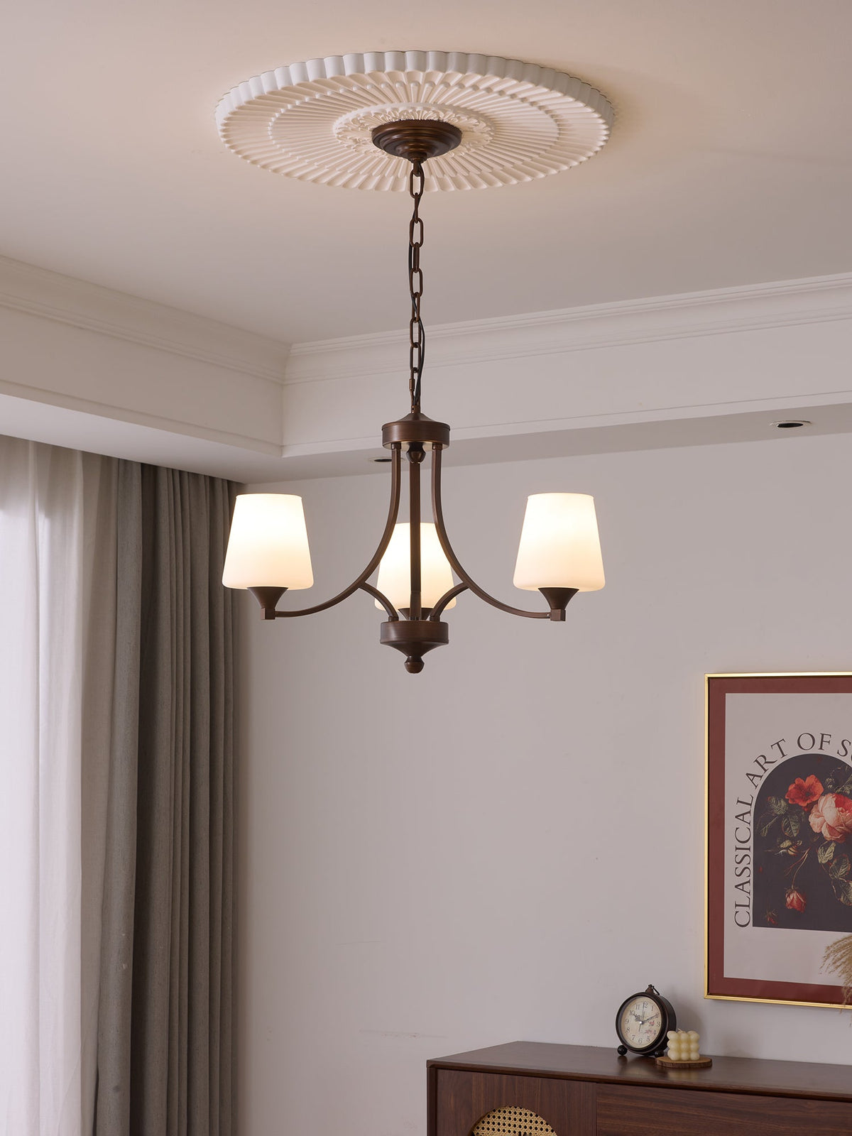 Ardena Elegance Vintage Classic Kronleuchter aus Glas