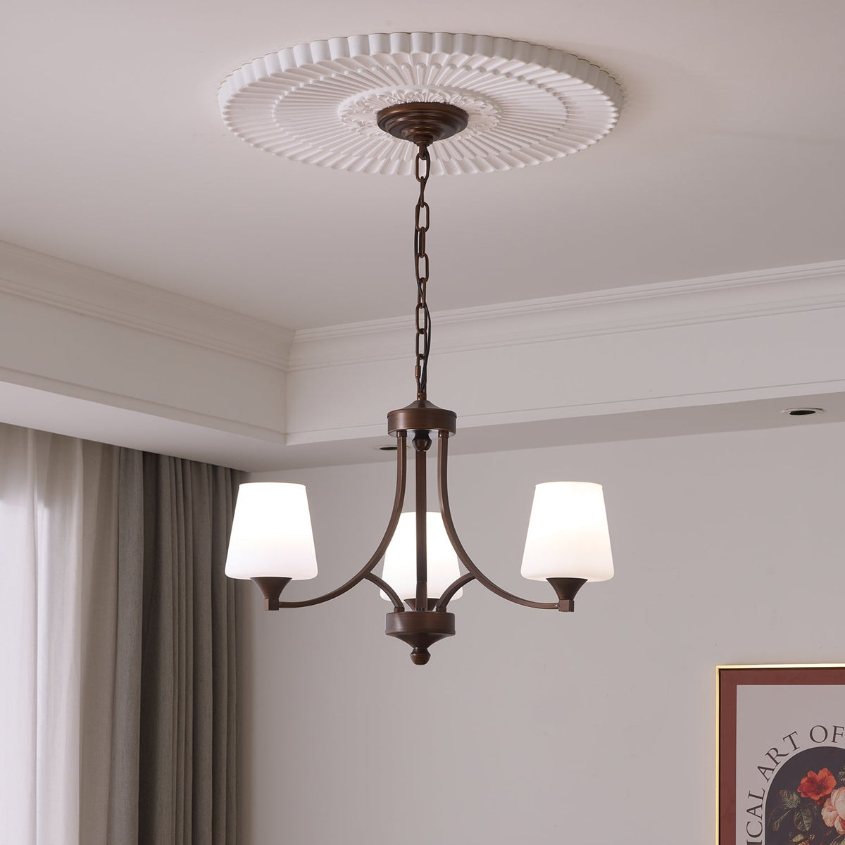 Ardena Elegance Vintage Classic Kronleuchter aus Glas