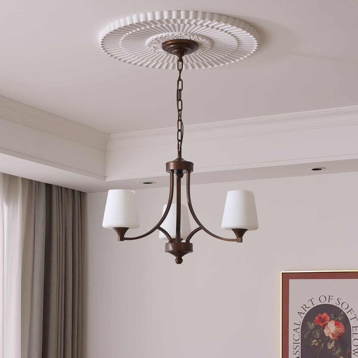 Ardena Elegance Vintage Classic Kronleuchter aus Glas