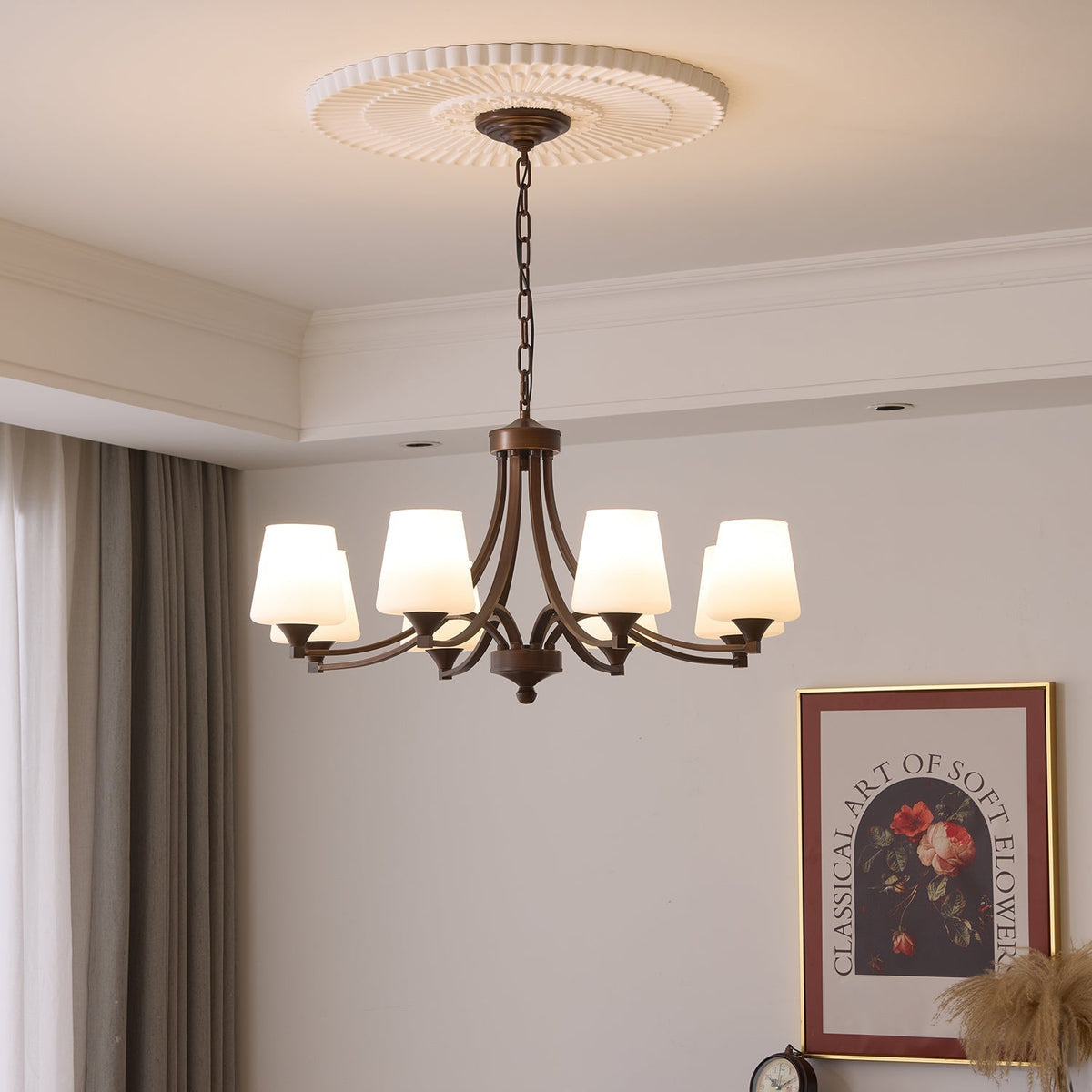 Ardena Elegance Vintage Classic Kronleuchter aus Glas