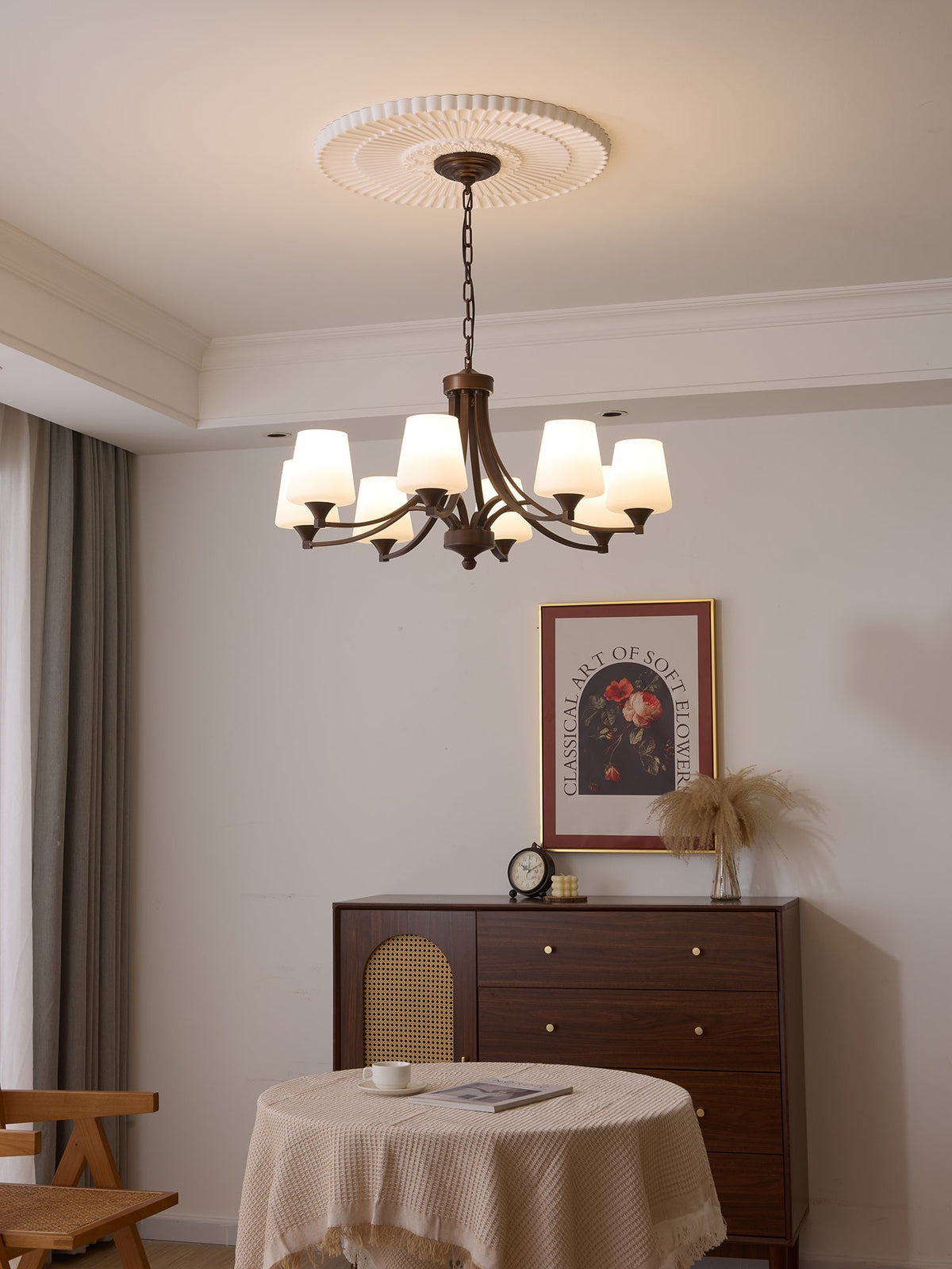 Ardena Elegance Vintage Classic Kronleuchter aus Glas