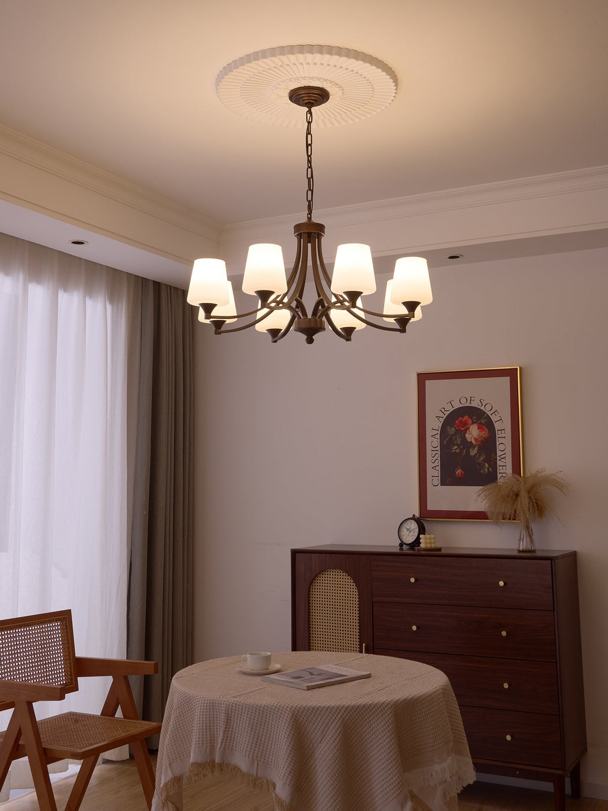 Ardena Elegance Vintage Classic Kronleuchter aus Glas