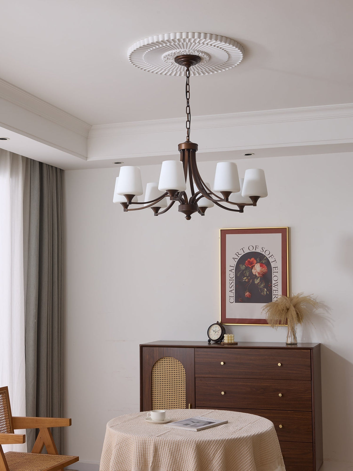 Ardena Elegance Vintage Classic Kronleuchter aus Glas