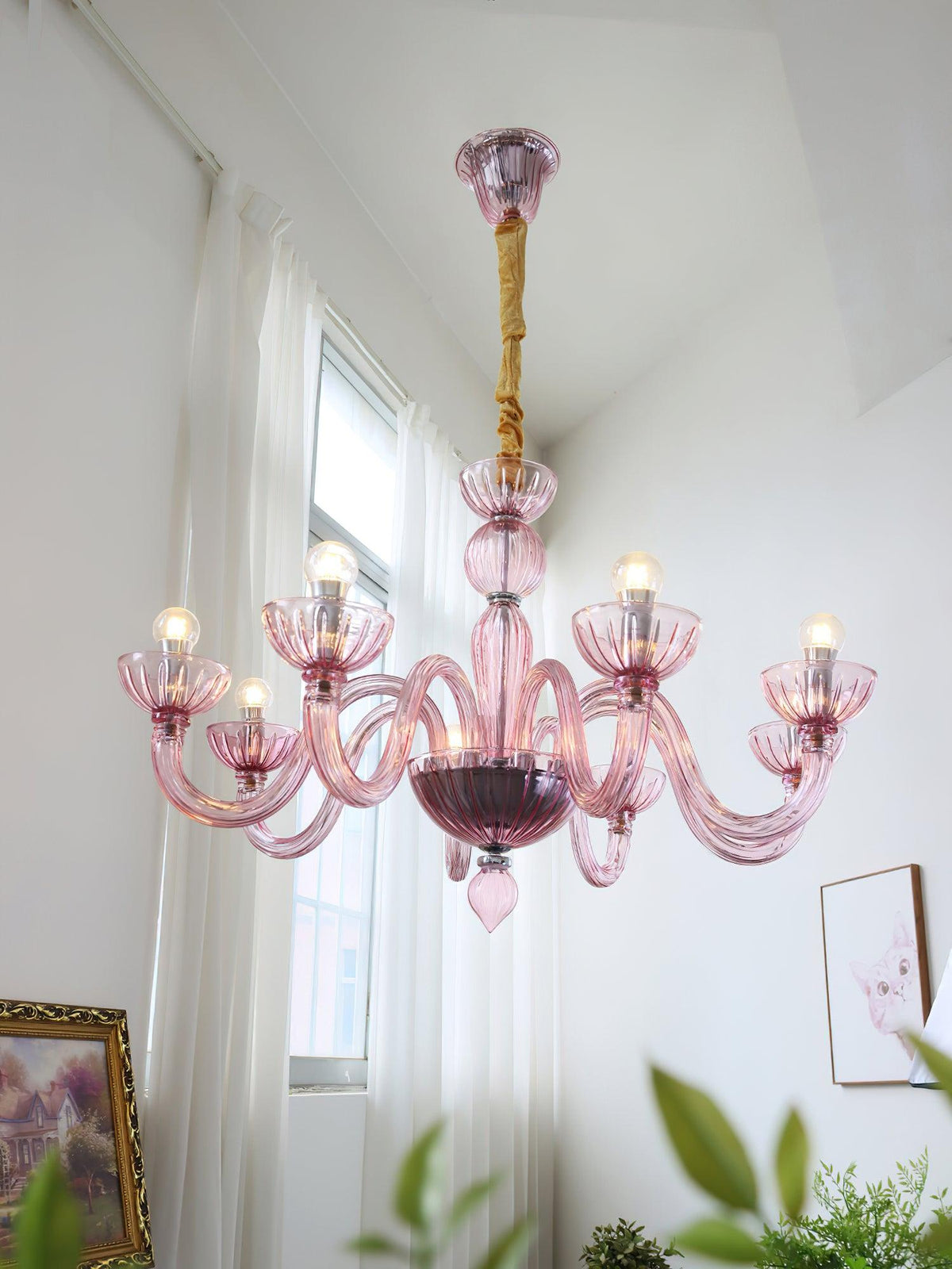 Lioraniel Kronleuchter Murano-Glas Elegant Handgefertigt