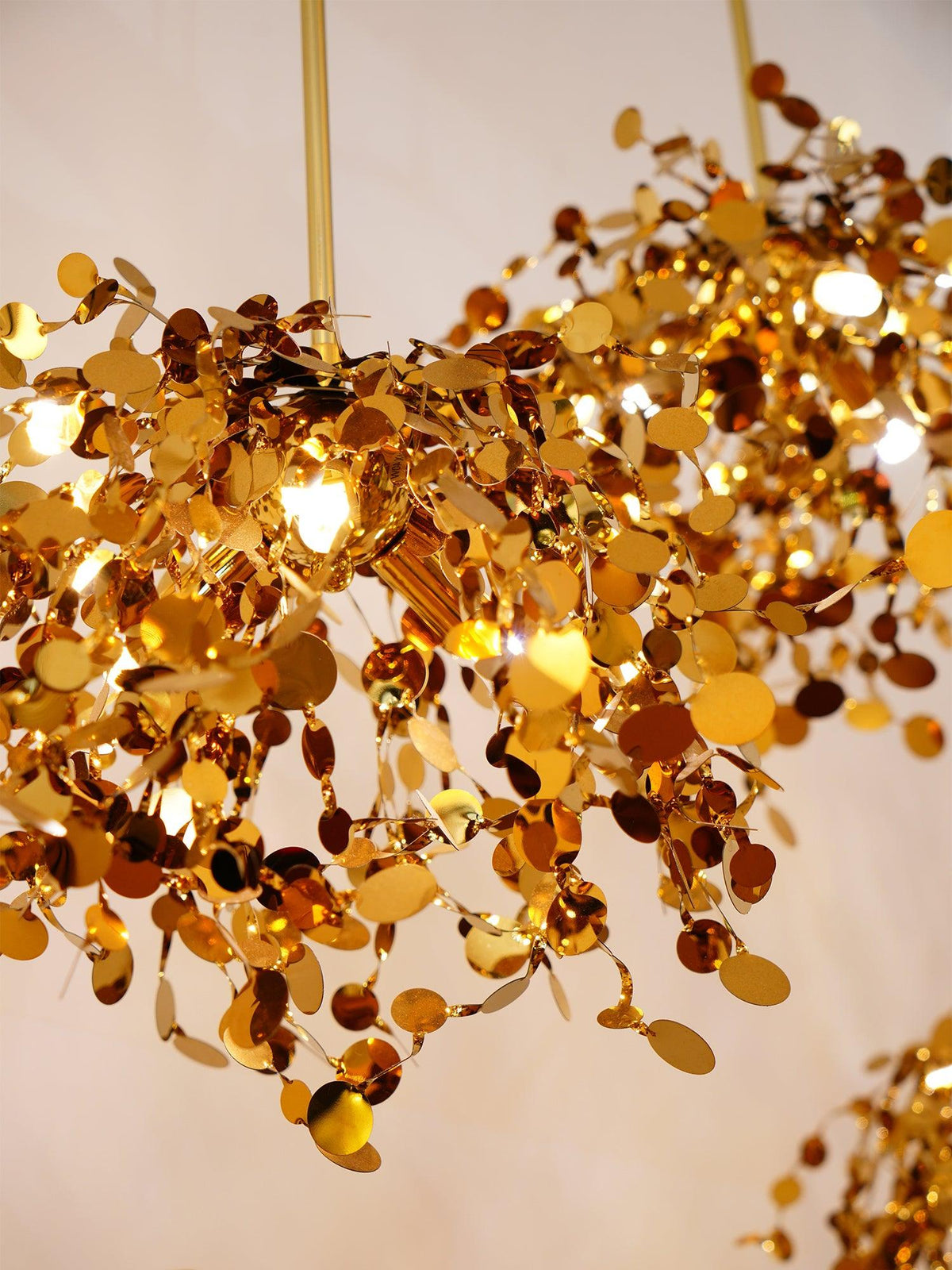 Noruielle Pendelleuchte Metallic Disc Cloud
